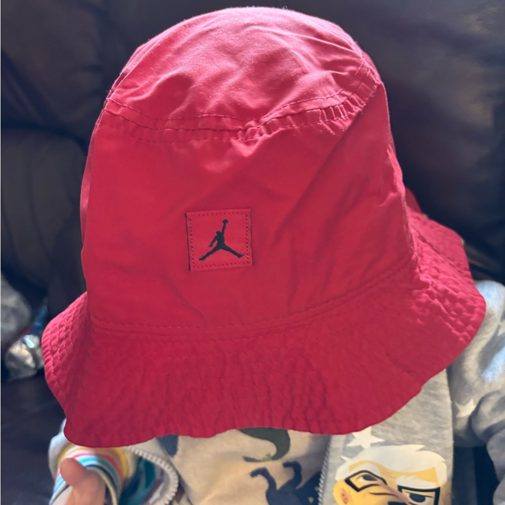 Jordan Red Bucket Hat
